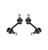 PartsW - 2 Pc Rear Stabilizer Sway Bar End Links Left & Right Side Suspension Kit