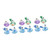 FOMIYES 12 pcs Essential Oil Roller Bottle perfume glass bottle Essential Oils Refillable Bottles glass roller bottles antique perfume bottle terrarium travel bracket filling polymer clay