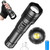 USLEAN Mattibom Flashlight, Flashlights High Lumens Rechargeable, 90000 Lumen Flashlight, Camelliator Flashlight, Most Powerful Flashlight (Short)