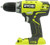 Ryobi P208 One+ 18V Lithium Ion Drill/Driver with 1/2 Inch Keyless Chuck (Batteries Not Included, Power Tool Only)