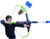 Marky Sparky Faux Bow 3 - Shoots Over 100 Feet - Foam Bow & Arrow Archery Set
