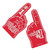 Fun Express - Red School Spirit Foam Hand - Toys - Value Toys - Misc Value Toys - 12 Pieces