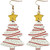 80s Jewelry 1 Pair Cute Christmas Tree Stud Earrings for Women Girls Creative Christmas Tree Studs Gifts (Color : B, Size : One Size)