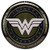 Open Road Brands Wonder Woman Embossed Metal Button Sign