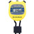 Traceable Calibrated Water-Resistant/Shock-Resistant Stopwatch; Yellow