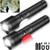 Rechargeable LED Flashlights High Lumens: 300,000 Lumen Super Bright Flashlight,7 Modes with COB Sidelight,Waterproof, Zoomable Handheld Flashlights for Camping Emergencies (2 Pack)