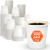 Dealusy 500 Count Paper Cups 6 oz, Leak-Free Food Safe 6oz Cups, Paper Coffee Cups, Hot Cups, Disposable Small Paper Cups