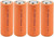 DAUZ 4 Pieces 26650 3.7V 8000 Mah Rechargeable Li Ion Ba for Led Flashlight Toys Car Toys Remote Control Walkie Talkie