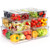 14 Pack Fridge Organizer Bins, Clear Refrigerator Organizing with Lids, Stackable Refrigerator Organizer and Storage Set,BPA-Free Fruit Storage Containers for Fridge,Kitchen, Food, Produce, Vegetable