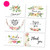 GRIRIW 48pcs Wedding Thank You Cards Thank You Greeting Paper Greeting Card Thank You for Wedding Bulk Gift Card