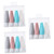 Beavorty 12 Pcs Travel Bottle Silicone Lotion Bottles Travel Toiletries Bottle Empty Refillable Silicone Tubes Squeeze Soap Bottle Travel Size Bottles Conditioner Silica Gel Cosmetic
