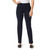 Gloria Vanderbilt Women's Amanda Ponte High Rise Knit Pant, Midnight Affair, 4 Regular