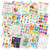 Quarterhouse Extreme Value 20 Large English-Spanish Poster Set, Spanish Classroom Learning Materials for K-12 Students and Teachers, Double-Sided, Set of 20, 12 x 18 Inches, Extra Durable