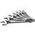 Powerbuilt 941062 Metric Universal Combination Wrench Set (7 Piece) (10-17mm)