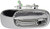 Dorman 91057 Dodge Front Passenger Side Chrome Exterior Replacement Door Handle