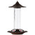 More Birds Bird Health+ Prestige Hummingbird Feeder, Copper and Glass Hummingbird Feeders for Outdoors, 5 Feeding Stations, 13 Ounces