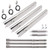 Grill Replacement Parts for Charbroil Advantage Series 3 Burner 463343015, 463642116, 463435115, 463436815, 463335115 Gas Grills, Stainless Pipe Burner, Heat Plate, Carryover Tube, Igniters.