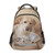 Stylish Cute Yellow Labrador Dog Backpacks Travel Laptop Daypack School Book Bag for Men Women Teens Kids