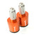 for Suzuki TL1000R TL 1000R TL 1000 R S TL1000S TL 1000S TL 1000 S CNC Motorcycle Handlebar Grips Slider Plug 22 MM Hand Bar End Powersports Bar Ends (Color : Orange, Size : 7/8" 22mm)