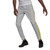 adidas Men's Tiro 21 Track Pants, Team Light Grey/Bright Yellow, Large