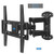 Mounting Dream Full Motion TV Wall Mount Bracket for most of 26-55 Inch LED, LCD, OLED and Plasma Flat Screen TV, Mount with Swivel Articulating Dual Arms up to VESA 400x400mm and 99 LBS MD2379