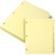 Harloon 250 Pcs 50 Sets Ring Binder Dividers 8.5" x 11" Blank Binder Dividers 3 Hole Punch Dividers in 5 Label Sets 230 GSM Heavyweight Binder for Project Class Presentation (Pale Colors)