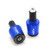 for Hon@da CBR650F CBR650 F CBR 650 F Motorcycle Accessories 7/8" 22MM Universal Handlebar Grips Handle Bar Grip End Cap Plugs Powersports Bar Ends (Color : Blue, Size : 7/8" 22mm)