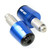 for HON@DA CBR300R CBR 300R CB300F CB300FA 2014 2015 2016 2017 2018 Motorcycle CNC Handlebar Grips Bar Ends Handle Bar Cap Slider Powersports Bar Ends (Color : Blue, Size : 7/8" 22mm)