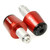 Motorcycle CNC Aluminum Handlebar Grips Bar Ends Handle Bar Grip Cap Slider for HON@DA MSX125 MSX 125 2014-2018 Powersports Bar Ends (Color : Red, Size : 7/8" 22mm)