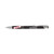 DISCOUNT PROMOS Personalized Retractable Plastic Ballpoint Pens - 10 pack - Plastic Pens - Customizable Text, Logo - Black