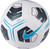 Nike Unisex's NK Academy - Team Recreational Soccer Ball, White/Black/(lt Blue Fury), 4