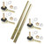 Caltric 2 Tie Rod Set Compatible with Kawasaki Bayou 400 Klf400 Klf-400 4X4 1993-1999