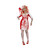 Smiffys - 44340 - Curves Zombie Nurse Costume - Size X3 - US Dress Size - 26 / 28