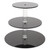 NOLITOY 1 Set 3 Tier Cake Stand Dessert Stand Cupcake Stand Square Cake Stand Turntable Stand Fruit Display Stand Dessert Display Tower Dessert Holder Serving Platter with Cover Muffin