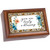 Cottage Garden Truly A Blessing Jeweled Woodgrain Petite Music Box Plays Tune Amazing Grace
