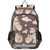 Glaphy Cute Hamster Flowers Apples Backpack Lightweight Laptop Backpack School Bag Student Travel Daypack with Reflective Stripes
