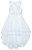 Speechless Girls', 7-16 Tween Maxi Dress with Wide Ribbon Hem for Formal Dance Or Party, White, 7