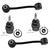 WEDOAUTO 2x Front Lower Ball Joints + 2x Front Stabilizer Sway Bar End Link Fit For Jeep Liberty 2008 2009 2010 2011 2012, For Dodge Nitro 2007 2008 2009 2010 2011 Replace# K80629 K750127