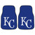 MLB - Kansas City Royals 2 Piece Front Car Mats