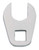 MDMprint 3/8" Drive, 21 mm Metric Crowfoot Socket Wrench
