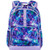 Choco Mocha Galaxy Backpack for Girls Backpack Elementary School Backpack Kids 17 inch Kindergarten Backpack for Girls 1st 2nd Grade Bookbag School Bag 6-8 5-7 with Chest Strap Purple