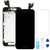 Screen Replacement for iPhone 6 Black 4.7" LCD Display Touch Digitizer Frame Assembly Full Repair Kit, with Home Button, Proximity Sensor, Ear Speaker, Front Camera, Screen Protector, Repair Tools
