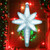 XMASLAND Lighted 20" 3D Bethlehem Star- Shooting Star - Hanging Outdoor Christmas Star Light - Use as Holiday Decoration, Porch Light, 3D Fixture, Advent Star (White)