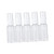 Mikinona 100 Pcs Clear Plastic Containers Essential Oil Perfume Mini Perfumes Mini Spray Bottles Refillable Spray Bottle Small Spray Bottle Reusable Empty Bottles Refillable Bottles Sprayer