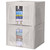 Minmallife Iron Wire Storage Bag - Collapsible Storage Boxes - Sheet Storage Organizer - Clothing Box - Space Saving Bags - Gray, Large, Pack of 2 (136.69 lb)