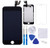 Screen Replacement for iPhone 6 Plus Black 5.5" LCD Display Touch Digitizer Frame Assembly Full Repair Kit,with Proximity Sensor,Ear Speaker,Front Camera,Free Screen Protector,Repair Tools