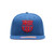 Fan Ink Barcelona 'Crayon'' Adjustable Snapback Soccer Hat/Cap | Blue