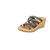 Skechers womens Beverlee - Tiger Posse Wedge Sandal, Black, 6 US