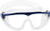Cressi Skylight, clear-black/blue