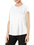 NIC+ZOE Women's EAZE TEE, Paper White, XS